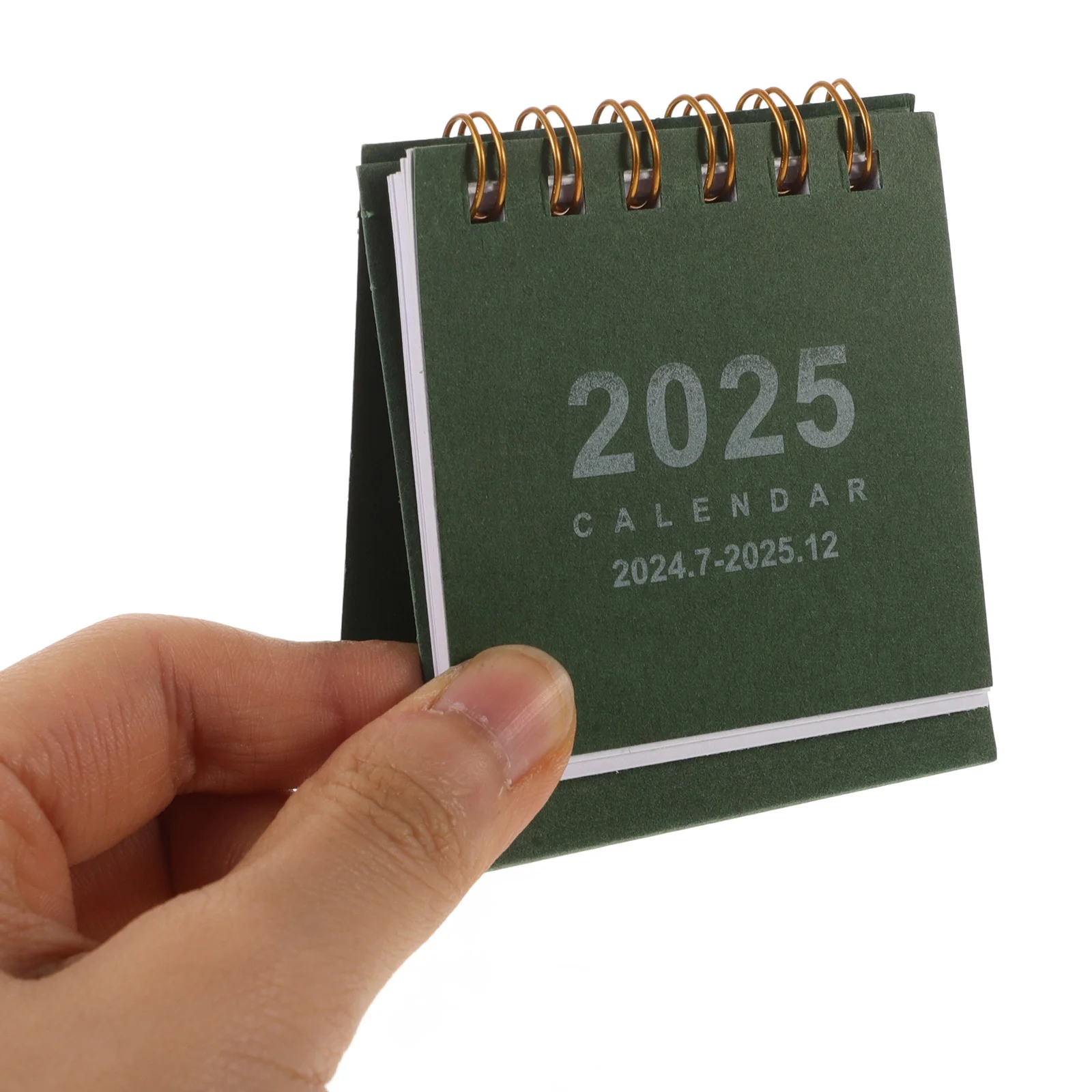 Number 2025 Small Desk Calendar Office Calendars Pocket Chart Paper Desktop for