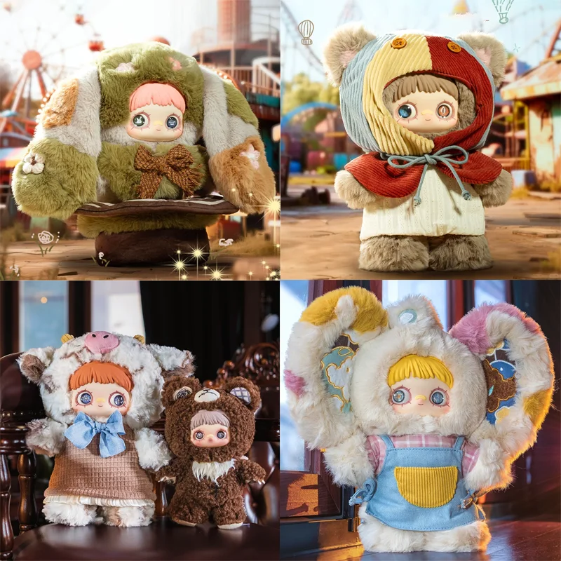 

Аутентичная новая слепая коробка Maymei V5 Maymei 400% The Fluffy Guardian в серии «Paradise Ruins», большая плюшевая кукла, подарки на день рождения для девочек