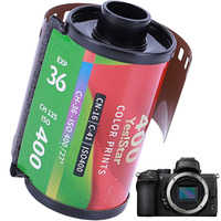 ISO 400 Color Film 135 Universal Type Color Print 35mm Film Color Print Film 36 Exposures Per Roll