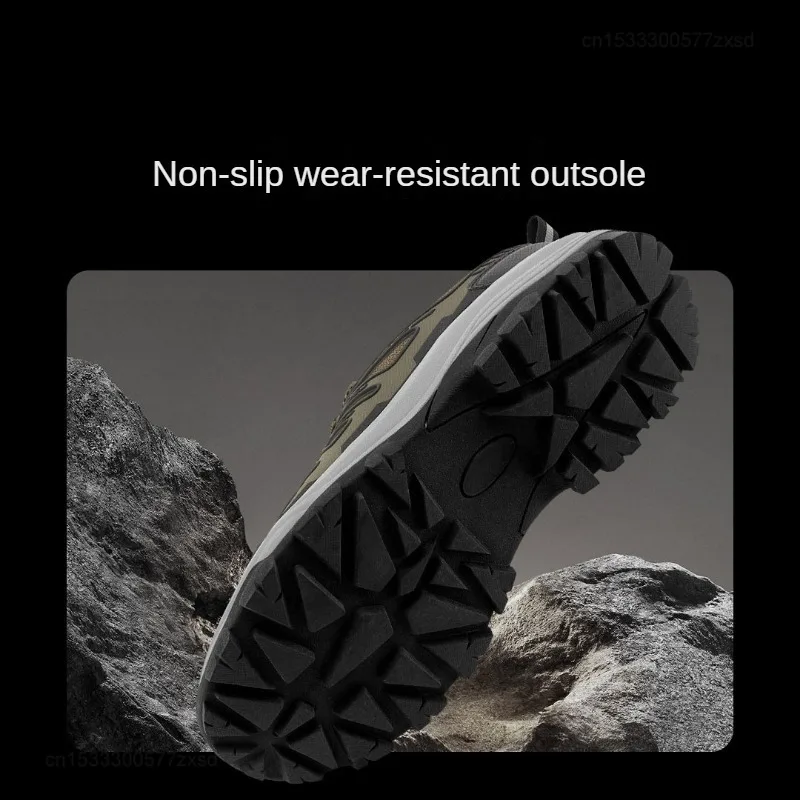 Xiaomi WALK SOUL Men Hiking Shoes Waterproof Non-Slip Wear Resistant Men's Outdoor Mountain Boots Climbing Shoes Men Sneakers