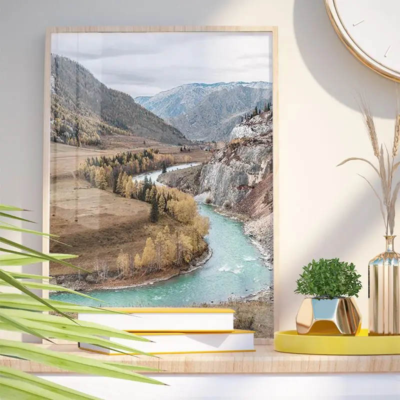 

GATYZTORY Oil Painting By Numbers Mountains Landscape Paint Canvas Coloring Picture Sea HandPainted Home Decoration
