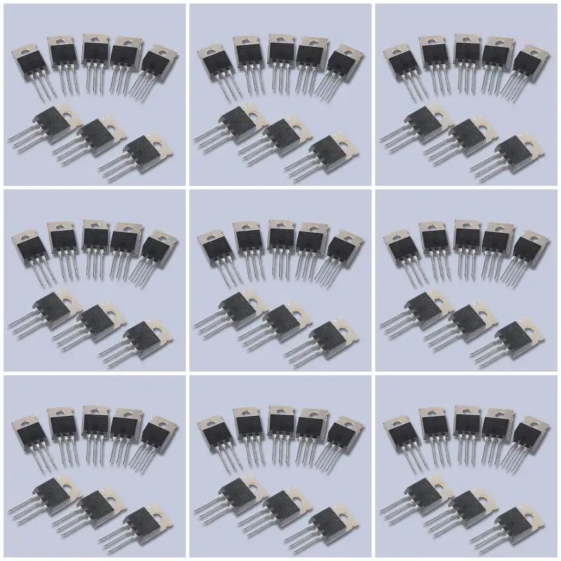 9Pack X(10pcs IRFZ44N IRFZ44 Power Transistor MOSFET N-Channel 49A amp 55V)