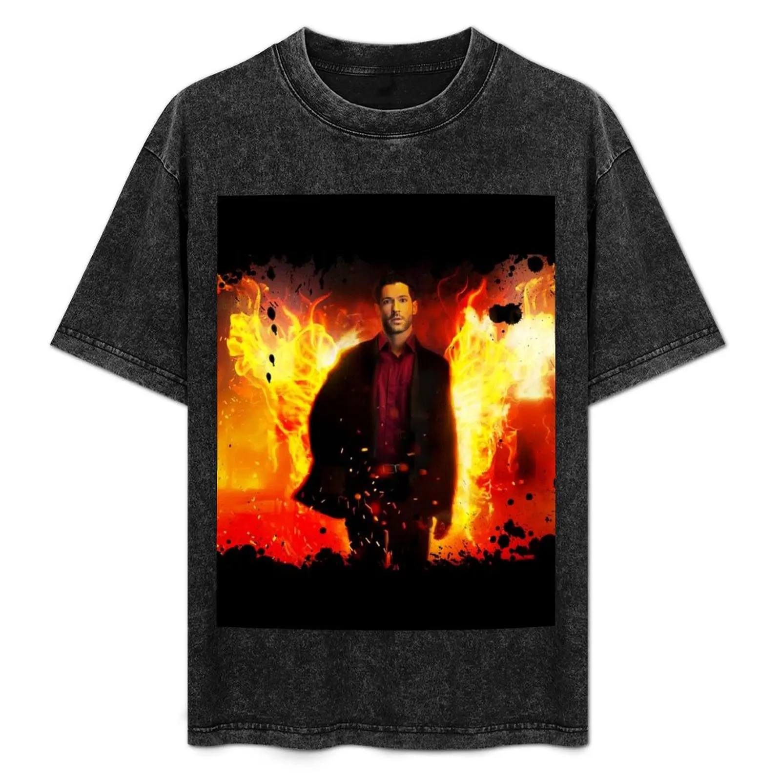 

LUCIFER T-Shirt Cool Feeling Summer Tee Shirt