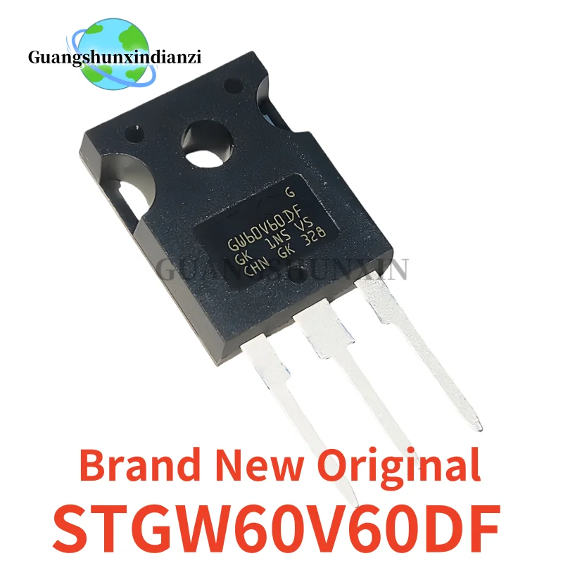 5-10 Uds. Transistor GW60V60DF STGW60V60DF TO-247 IGBT 600V 60A, nuevo y original, de la mejor calidad, en stock