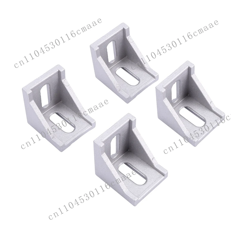 

NEW HOT SALE 40Pcs Aluminum Corner Brackets Corner Fitting Angle 40 X 35 Connector Fastener For 4040 Industrial Aluminum Profil