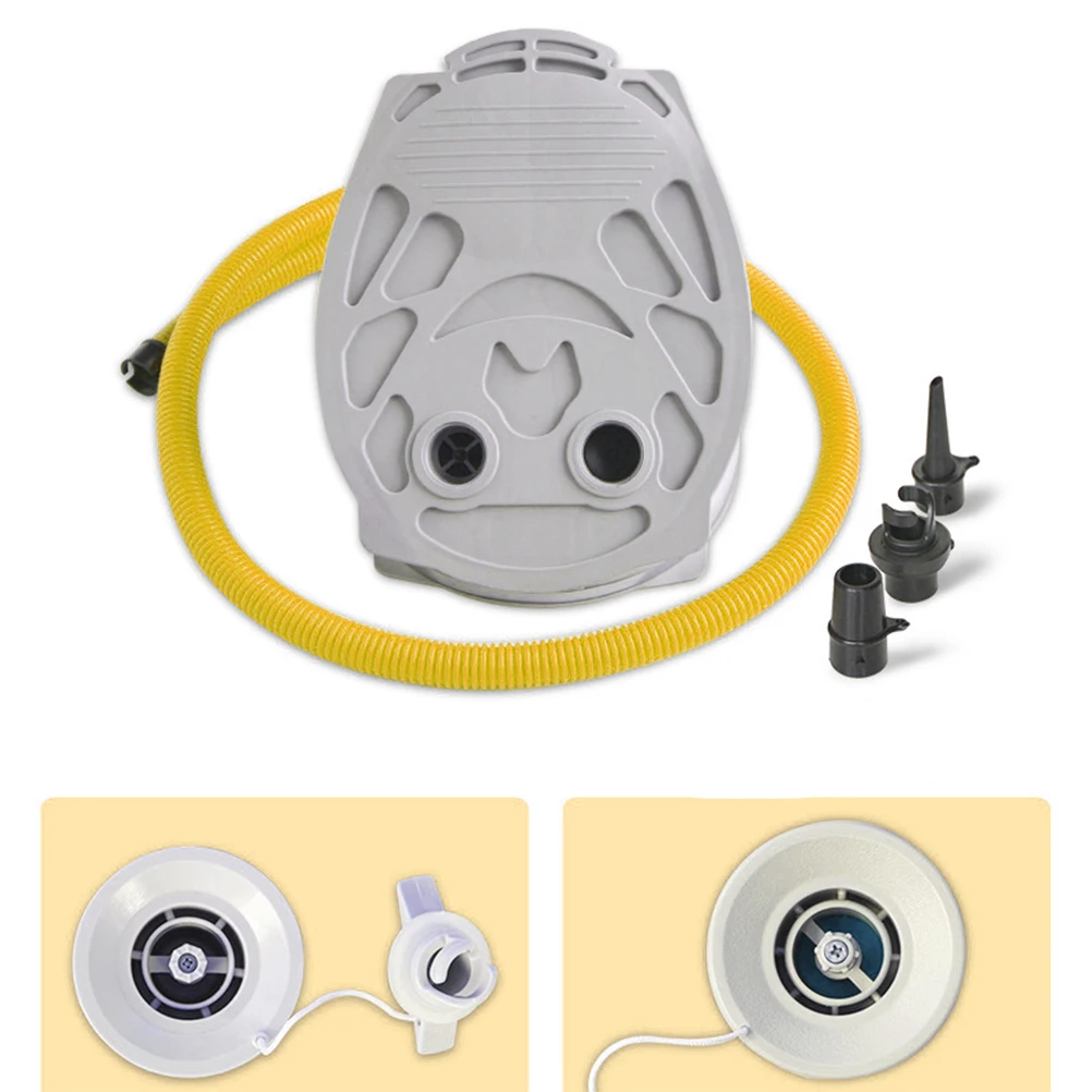 

Air Pump for Inflatable Bed Toy Sofa Boat Swimming Ring Portable Compact Multi purpose Inflator Foot Operated Cycle Tire