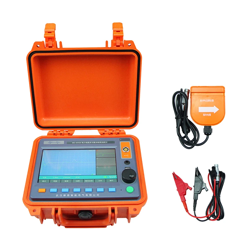 MEWQ-9006A Power Cable Multi-pulse Fault Tester Cable Fault Distance Finder Cable Fault Distance Meter