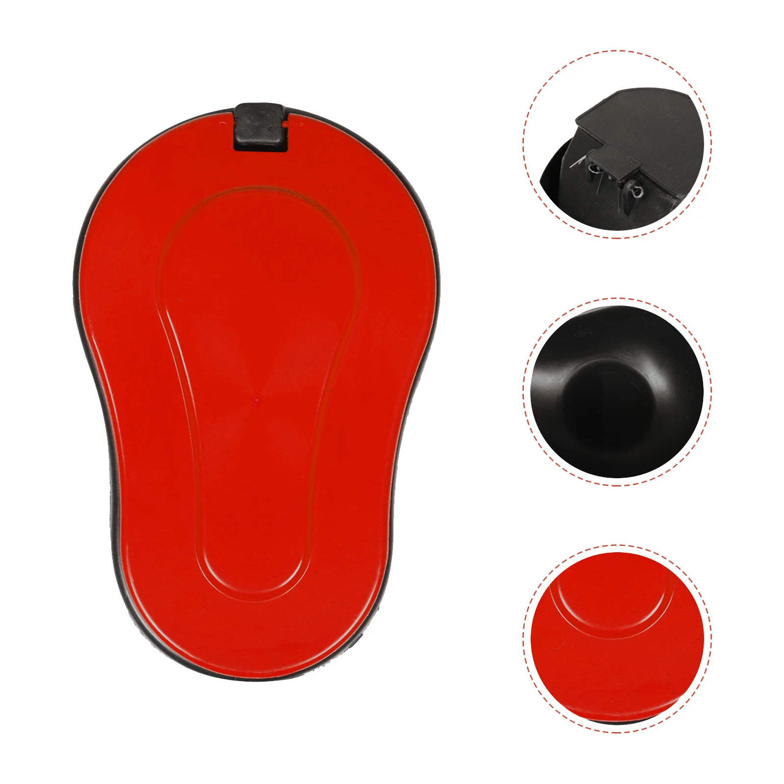 

Portable Temporary Squatting Toilet Plastic Outdoor Portable Toilet for Camping Travel Leak-Proof Odor-Resistant