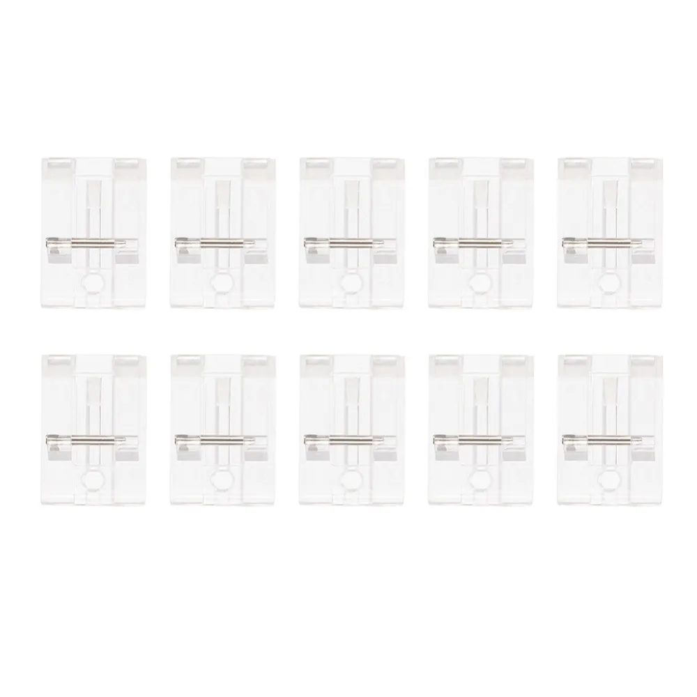 Plastic Invisible Zipper Presser Foot Precision Clear Sewing Presser Foot Professional Tucker Presser Foot Household Sewing
