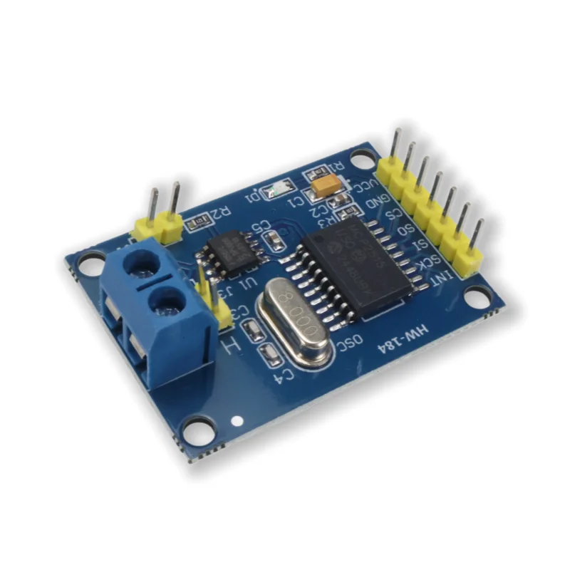 modulo-can-bus-mcp2515-com-interface-spi-tja1050-5v-can-20b-resistor-de-120Ω-grau-industrial-para-arduino-51-mcu-arm-diy