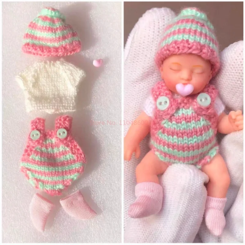 Tylko ubranka dla lalek Zuru Mysterious Box, akcesoria do Baby Ball, ręcznie robione sweterki z dzianiny, seria ubranek dla lalek, mini ubranka dla lalek.