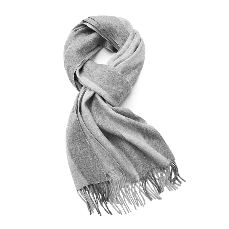 2025 New 100%Cashmere scarf yarn-dyed vertical striped men autumn winter scarf cashmere shawl women