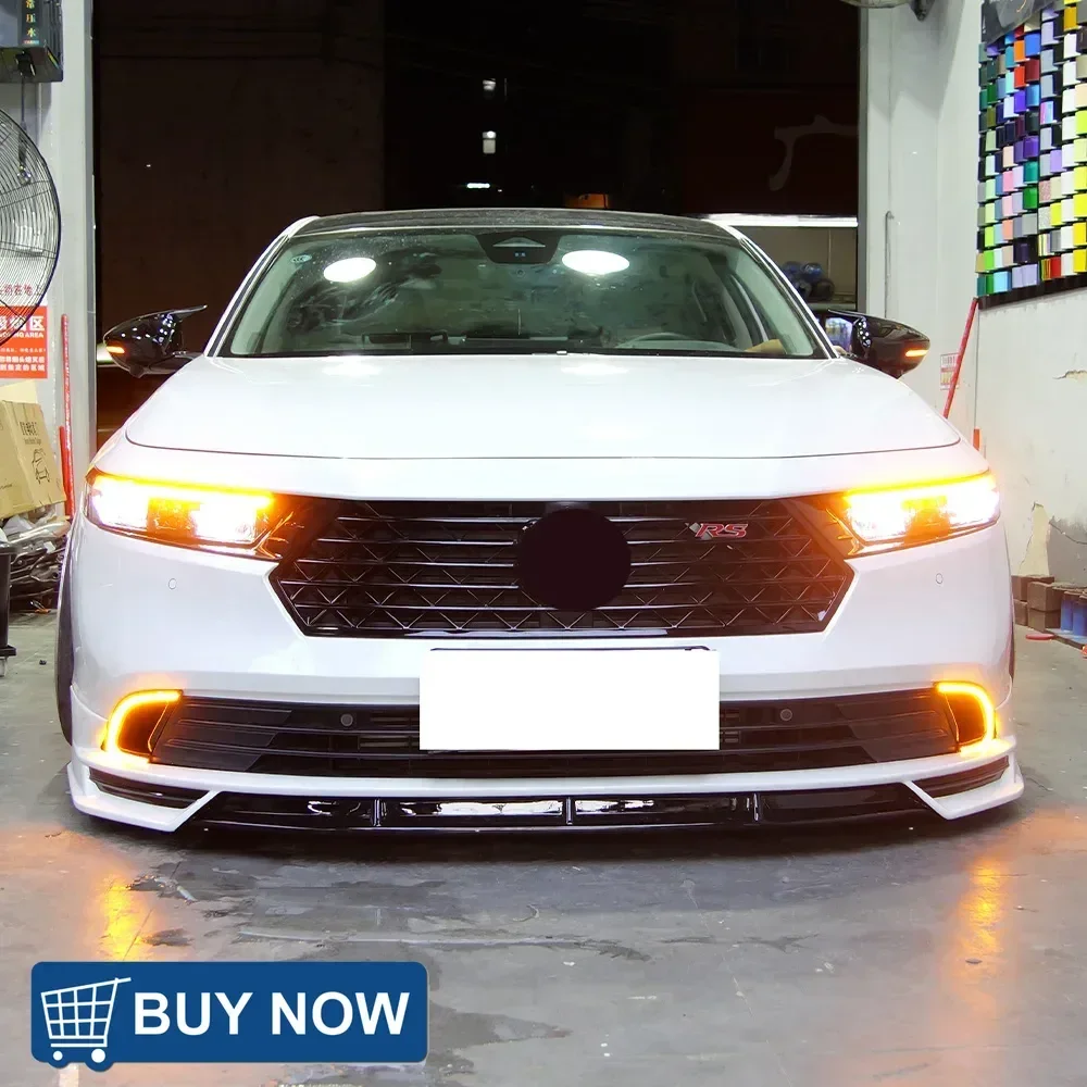 

For Honda Accord 11th 2023 Front Bumper Upgrade LED Dynamic Fog Lamp Daytime Running Light Accessories Car lights Assembly