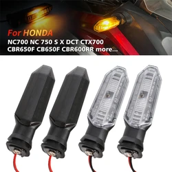 Luz LED intermitente para motocicleta, indicador para HONDA CB500X, CB500F, CBR 600RR, 650F, CB650F, CRF250L, CRF300L, NC 700