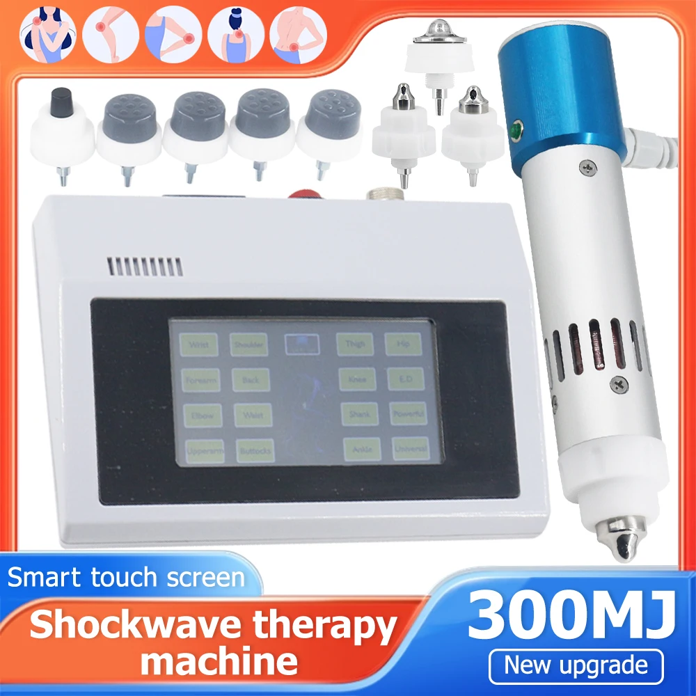 300MJ Shockwave Therapy Machine For ED Treatment And Neck Pain Relief Professional Shock Wave 2026 New Body Relaxation Massager