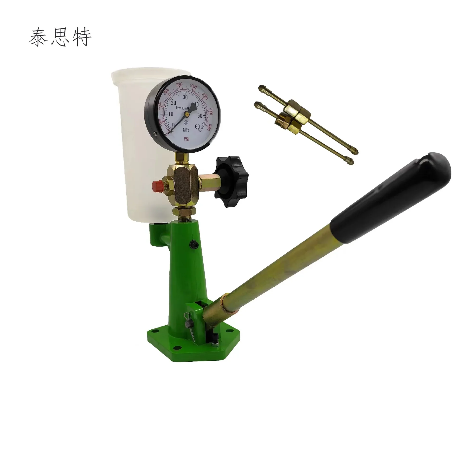 S80H Öldüsen-Kalibrator Schulöl-Pumpen-Ausrüstung Handdruck-Ölversorgung Vertikaler Tester Injektor-Düsen-Tester – Detail 2