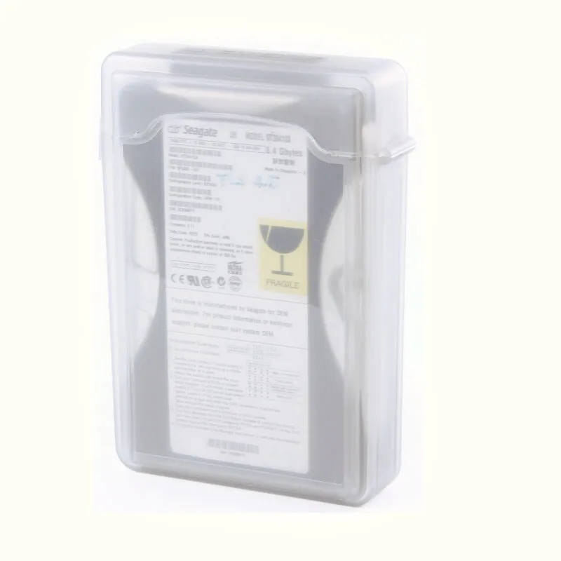 HDD 보호 박스 케이스, IDE SATA 하드 디스크, 하드 드라이브 보호기 케이스, HDD 인클로저, 충격 방지 기능 케이스, 3.5 인치