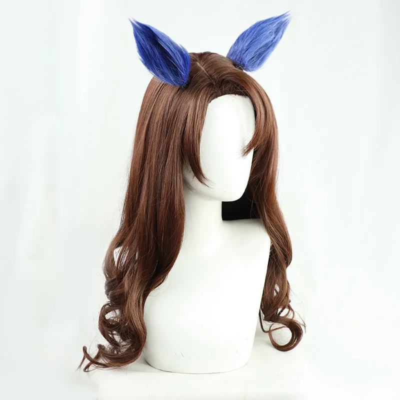 Uma Musume Pretty Derby Tokai Teio Cosplay Wig Simulated Scalp