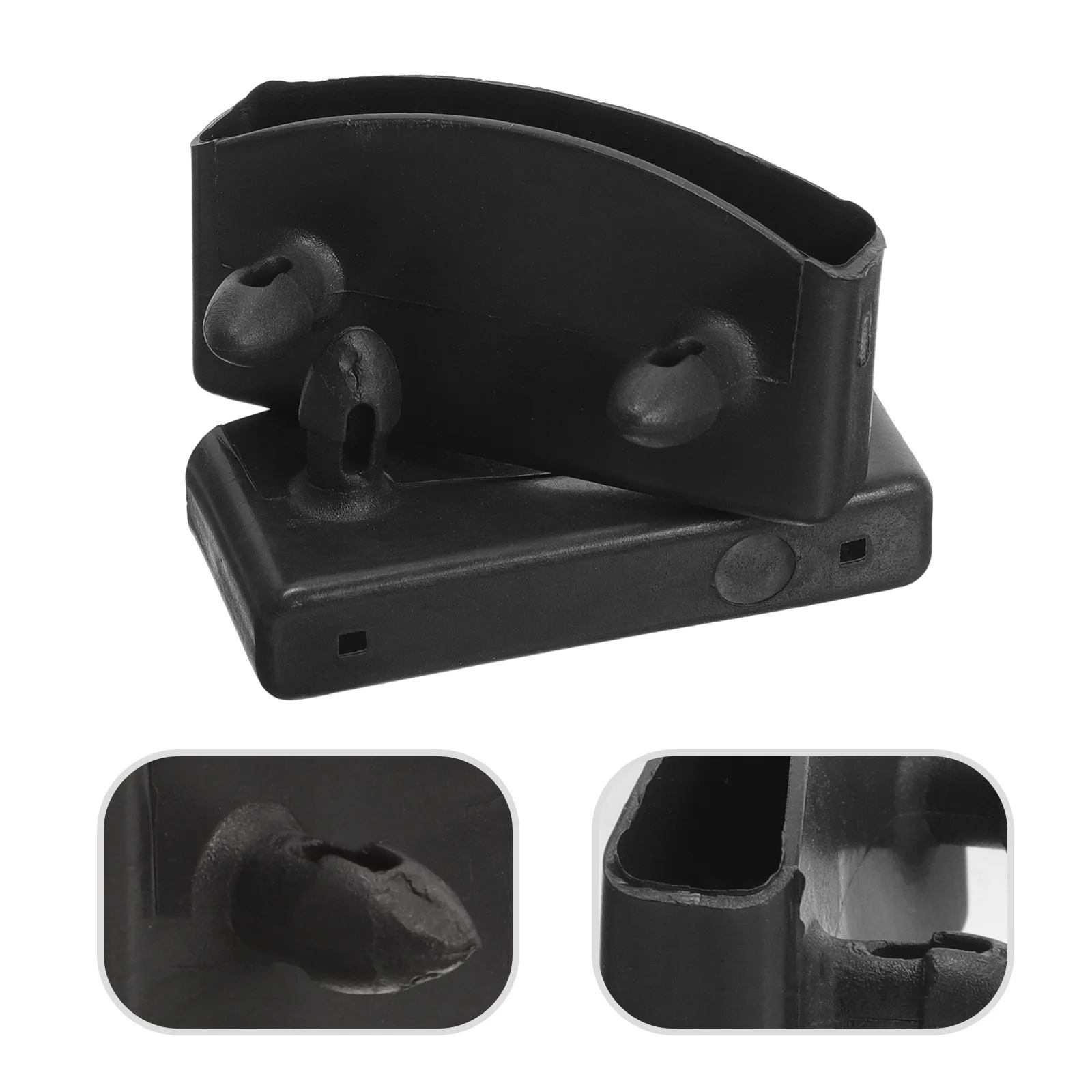 20 pièces de supports de lattes de lit, embouts en plastique, pièces de rechange pour lits en bois et en métal, connecteur de cadre stable, meubles