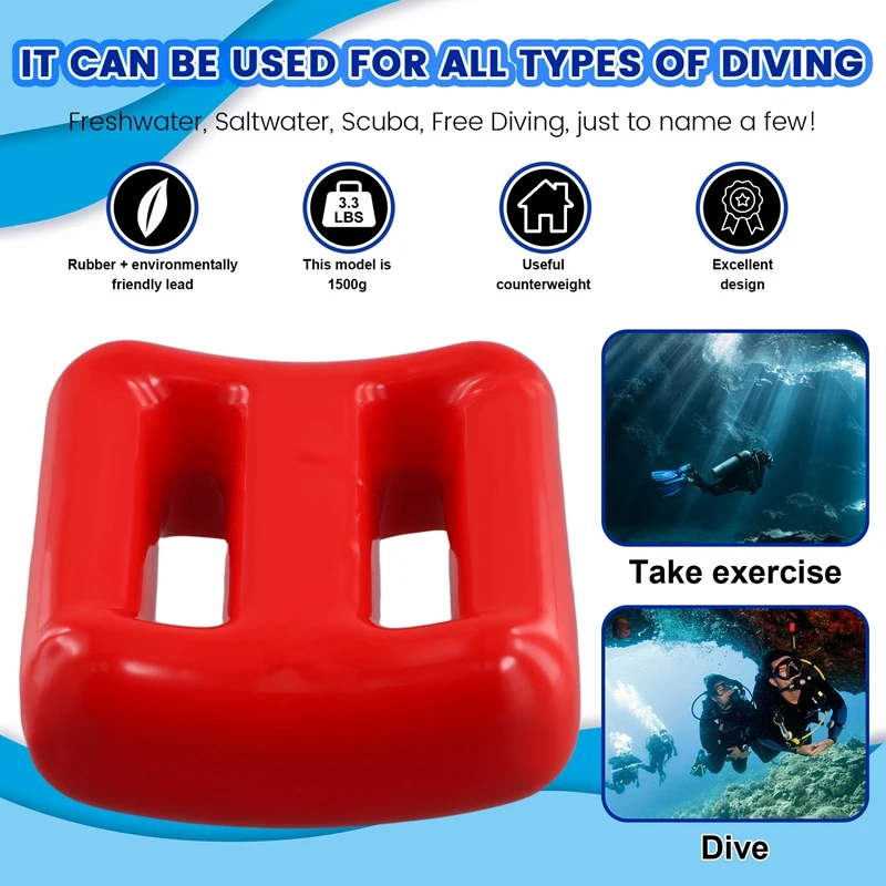 Dive Weights For Scuba Diving Weight Belt Coated Lead Diving Weights Coated Dive Weights, Dive Belt Weights 1500G