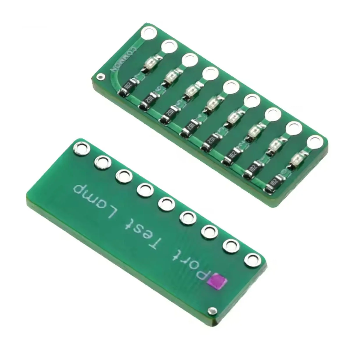 8-segment LED Port Test Lamp Indicator Running Water Port Test Lamp Red, Green And Blue Colors Optional