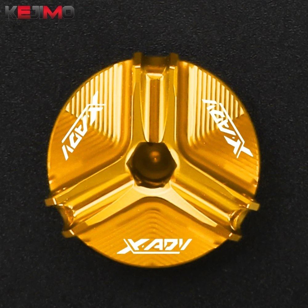 

2025 NEW For Honda XADV 750 X-ADV X ADV XADV750 2017-2024 Motorcycle CNC Brake Clutch Reservoir Fluid Cover Engine Oil Plug Caps