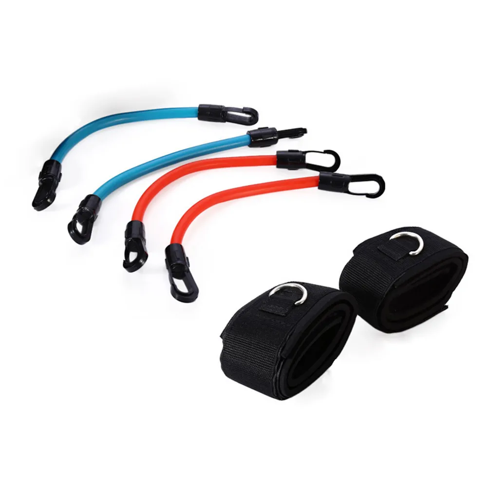Resistance Band Set Natural Latex Heavy Duty Workout Bands for Fitness Rehabilitation Pregnancy Support Leg Knee Back Injury