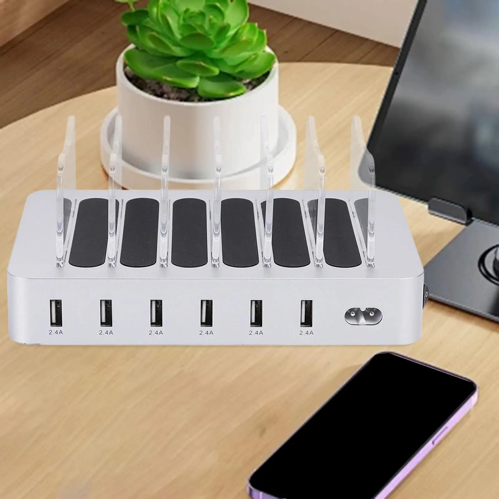 Multi-function Charger Smart Charger for Office Headphones Multiple Devices