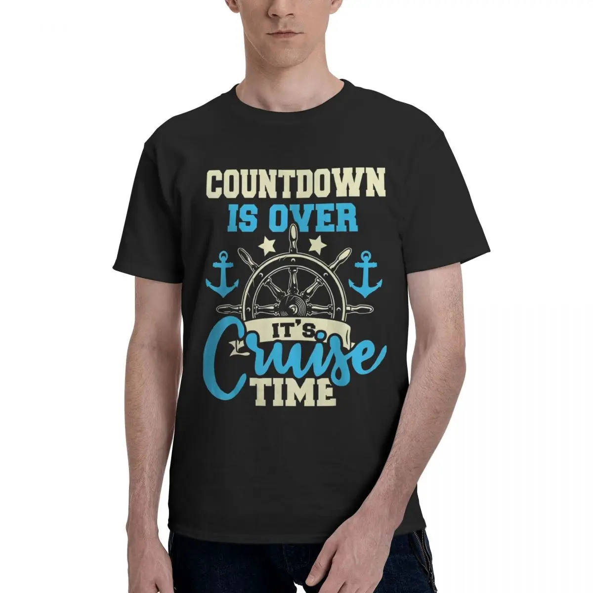 Cruise Countdown Over Movement T-shirts Vintage Fitness Champion Casual Graphic USA Size
