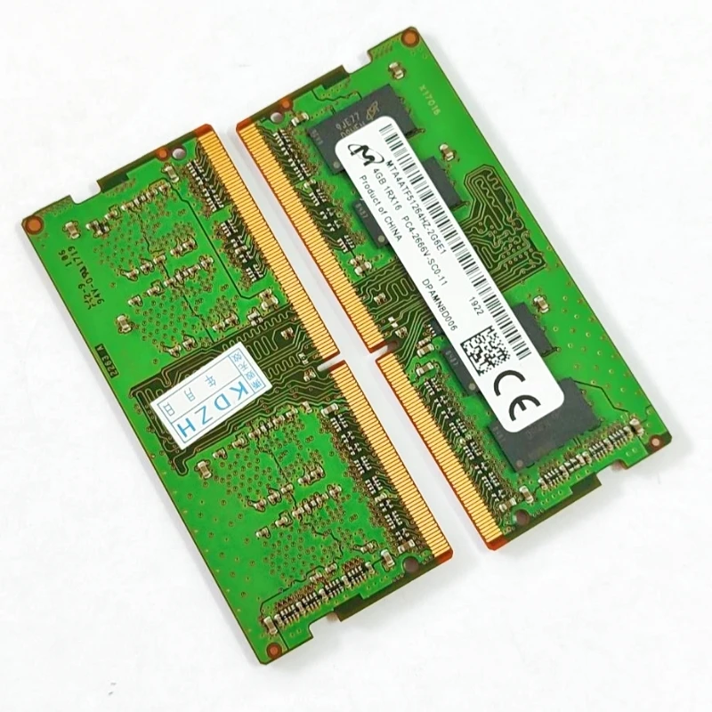 Micron PC4-2666V 4GB×5 20GB Micron RAMS DDR4 4GB 2666MHz Laptop Memory DDR4 4GB 1RX16 PC4