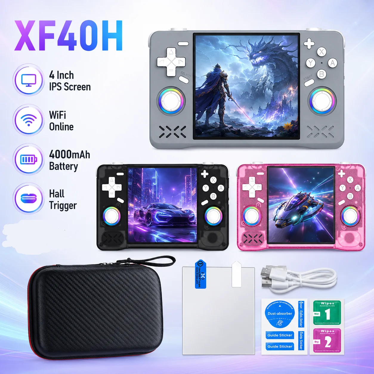 XF40H Pocket Retro Game Handheld Console