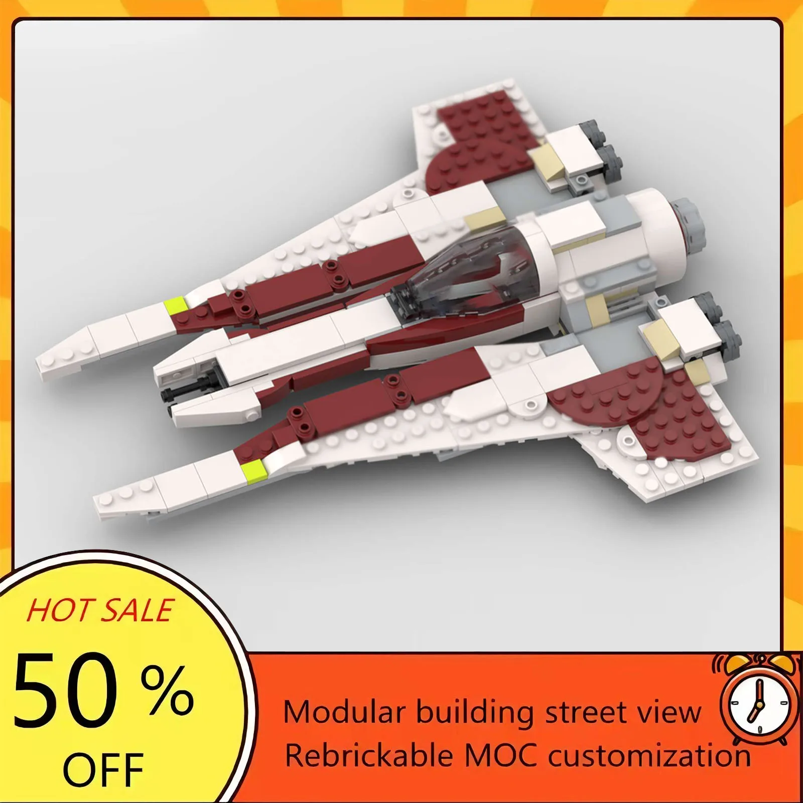 

Набор для сборки космического корабля из 305 деталей, популярная модель по мотивам фильма «Звездные войны», модульные строительные блоки, технологичный подарок, игрушка для детей, для сборки в праздники