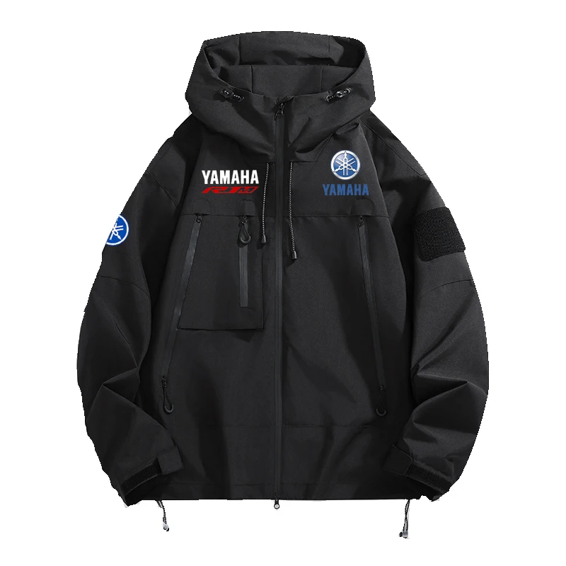 2026 Yamaha Logo Jacket Coat Waterproof Windproof Durable Unisex Fashion Urban Flight Suit Lightweight Breathable Trendy Outdoor