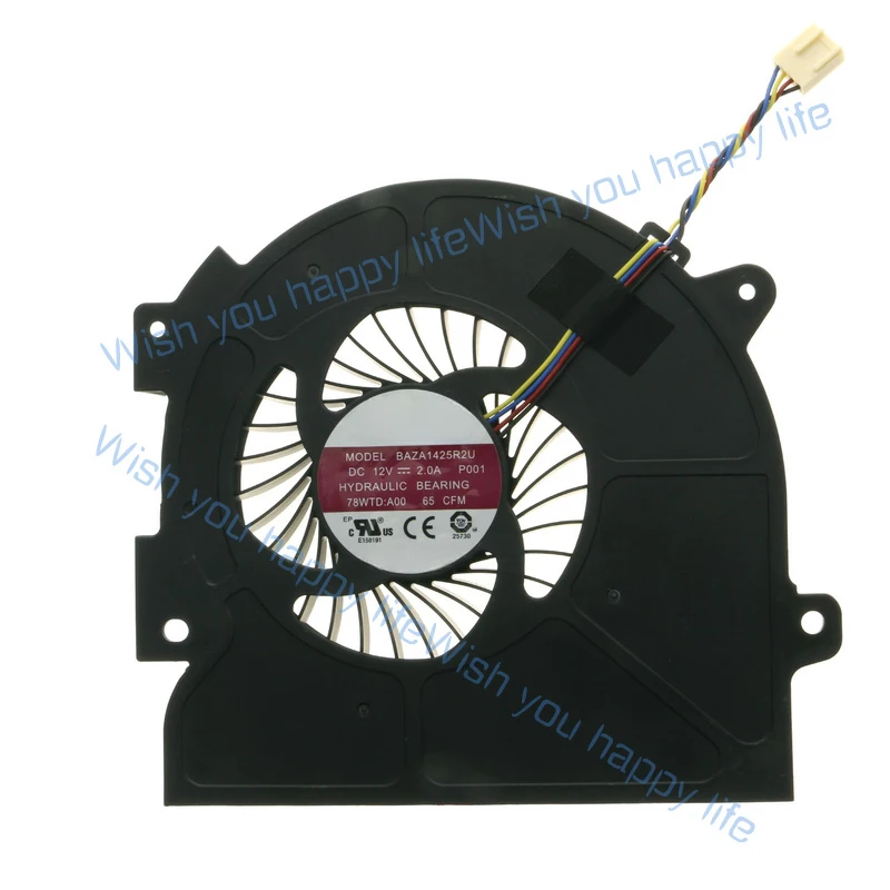 L... CPU Cooling Fan For DELL XPS 27 7760 Precision 5720 AlO 078WTD BAZA1425R2U