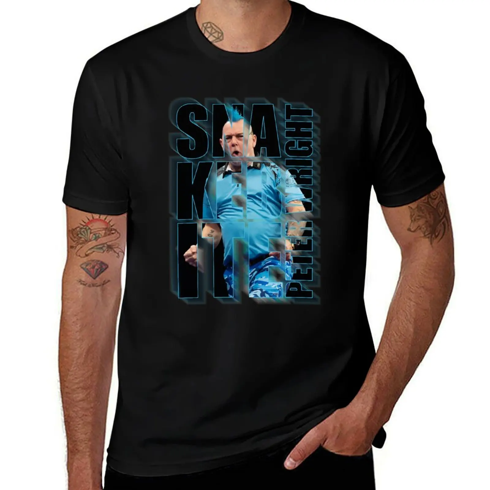 Crazy Legend Peter Wright darts T-Shirt anime t shirts for man T-Shirt