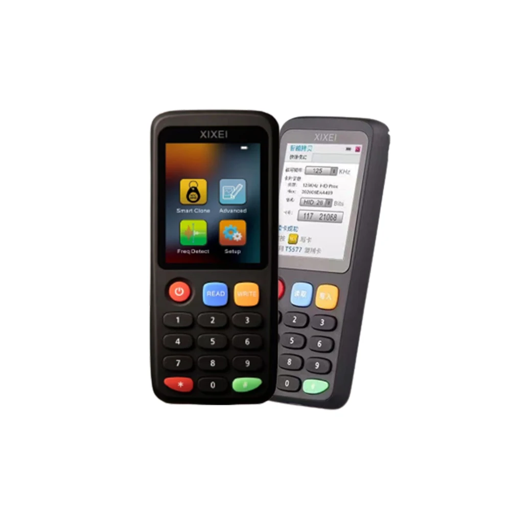 X7 RFID Copier Duplicator 125KHz ID 13.56MHz NFC IC Reader Writer Handheld Key Fob Token Clone Programmer for Access Card Copyin
