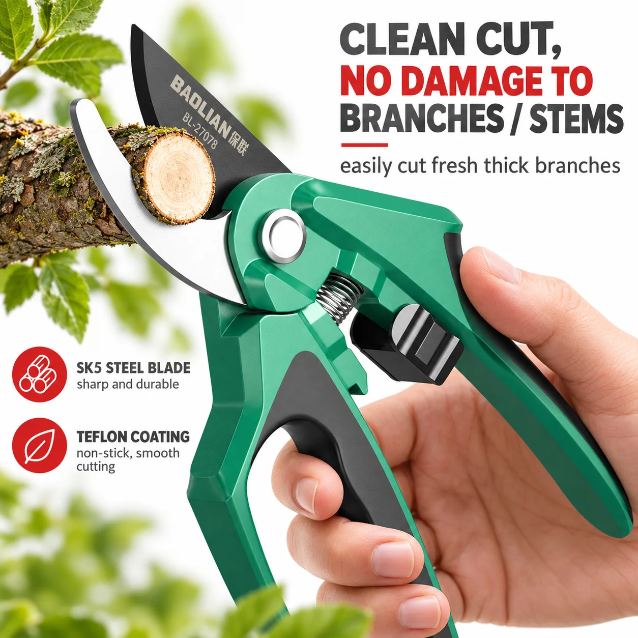 Garden Hand Trowel - 2026年新型枝切りばさみ 庭と菜園用植物剪定ばさみ ビットガ剪定鋏 リードツール 園芸用カットトリム 庭用手工具