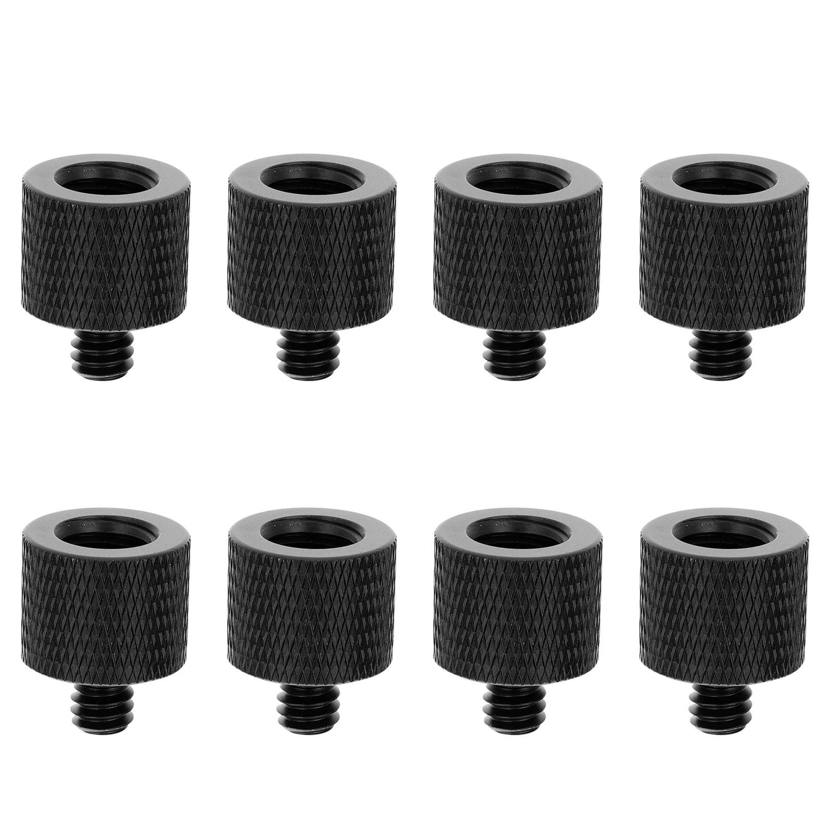 

8Pcs Aluminum Alloy Durable Microphone Bracket Screws Black Professional Camera Stand Bolts Microphone Holder Accessories