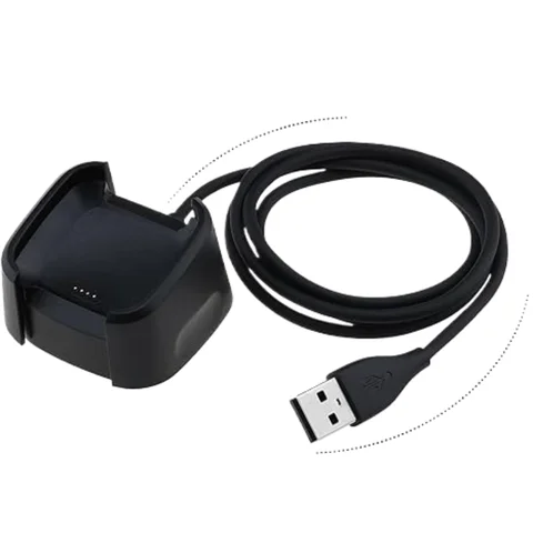 Ładowarka USB do smartwatcha Fitbit Versa 1/Lite/SE (TYLKO do Versa 1/Lite/SE) Kabel ładujący do ładowarki zamiennik