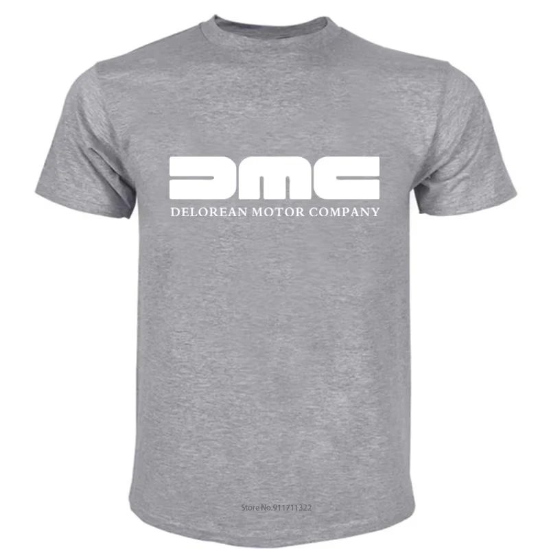 T-shirt en coton pour hommes, manches courtes, DMC DeLorean, film Retour vers le futur, mode, été 2026