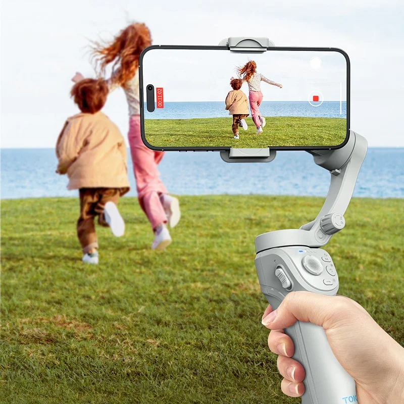 

Handheld Three-Axis Anti-Shake Pan-Tilt Mobile Phone Stabilizer For Vlog Shooting And Video Follow-Up Artifacts