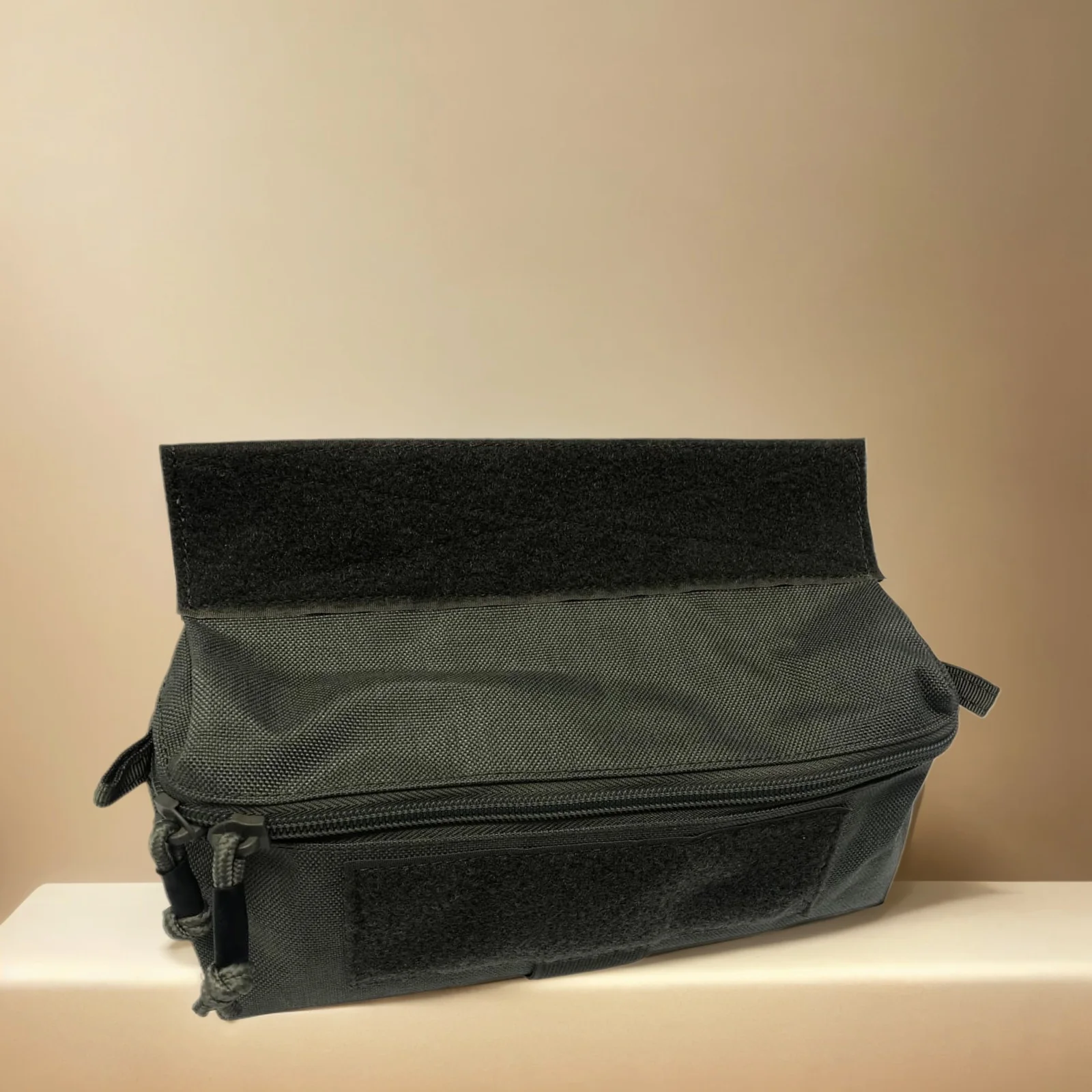 

Тактическая универсальная сумка-органайзер из нейлона с панелью на липучке и двойной молнией для инструментов и аксессуаров EDC для активного отдыха