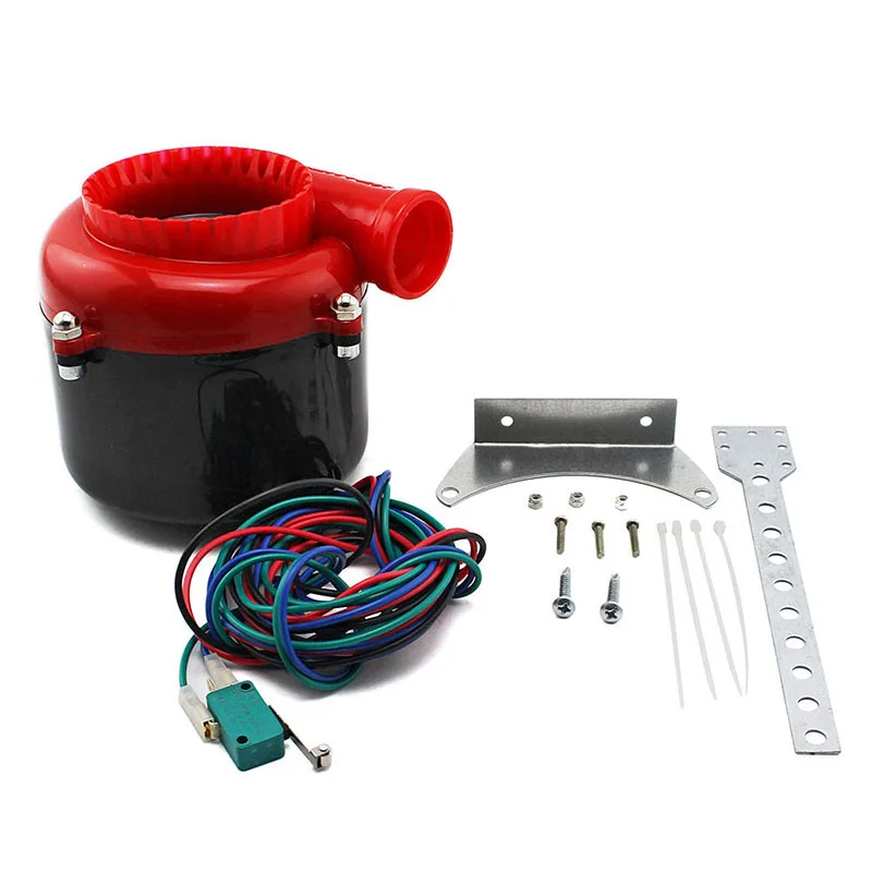 Car Modified 12V Electronic Turbo Valve Blow Off High Quality Car Fake Dump Turbine Pressure Relief Valve Simulator Sound