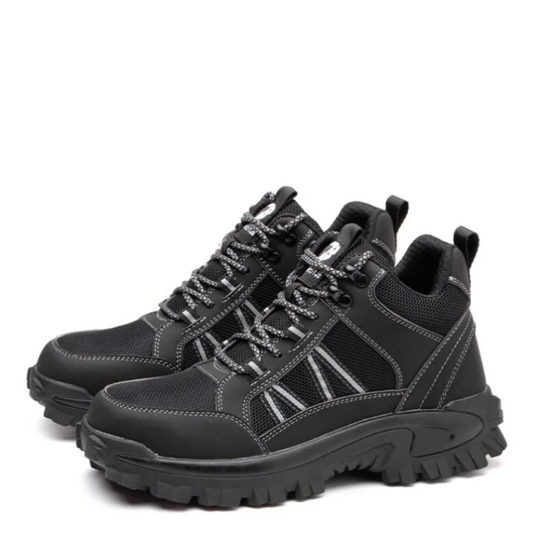 

2025 Size 36-47 Breathable Work Shoes for Both Men and Women. Parker Steel Boots: Light Safety Shoes with Anti - puncture