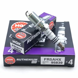 4pcs NGK Ruthenium Spark Plug FR5AHX 95839 Upgrade SK16R11 IK16TT IFR5T11 BKR5EIX-11 etc