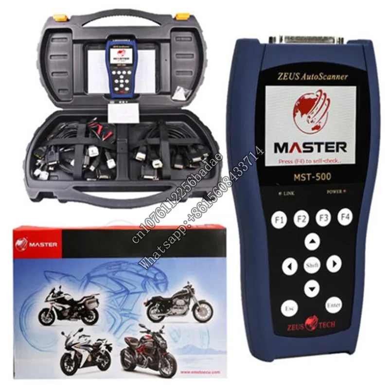 Portable Motorcycle Diagnostic Scanner MST500 MST-500 For most asian motorcycles