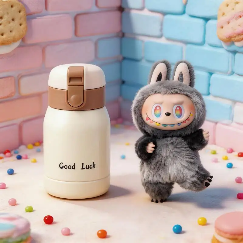 

Термос-кружка POP MART THE MONSTERS Forward High Energy Series LABUBU с гладкой поверхностью и полированным вакуумным покрытием