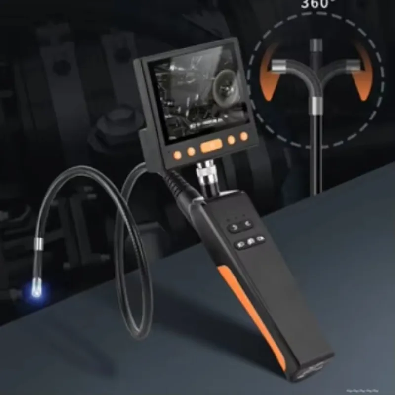 Portable FDL-TV618 HD Endoscope with Three-in-One Display Near One Million Pixels Waterproof and Durable for Industrial Use