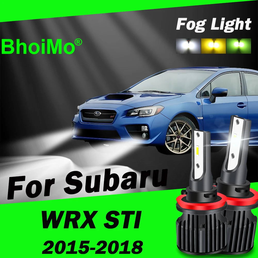 

Для Subaru WRX STI светодиодные передние противотуманные фары 2018, лампа 2015, 2016, 2017