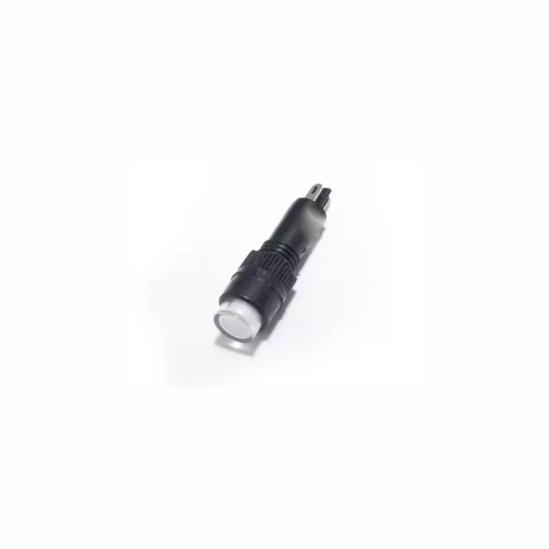 8mm Hole Mount LED Indicator Light - 12V Signal LED with Solder Pins for Electrical Applications